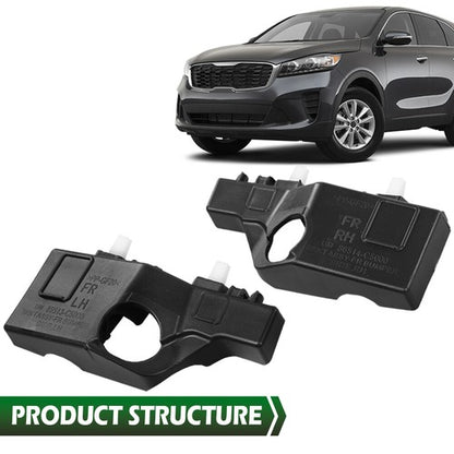 Solid Spare Fit For 2016-2020 Kia Sorento Front Bumper Retainer Bracket Left & Right Side