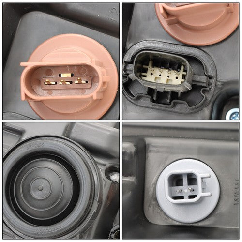 Solid Spare Left+Right Headlight & Front Upper Grille Grill Fit For 2018 2019 2020 Ford F150