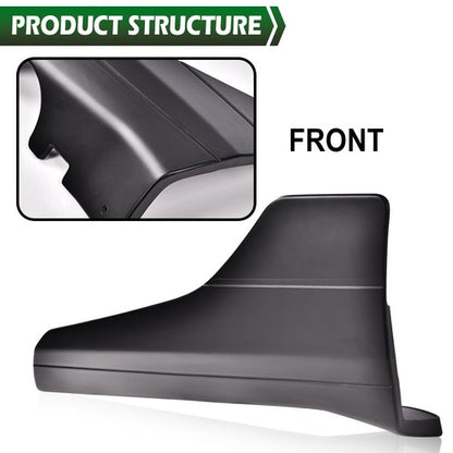 Solid Spare Fit For 2017-2021 Tesla Model 3 Side Skirt Panel Splitter Body Kit Matte Black