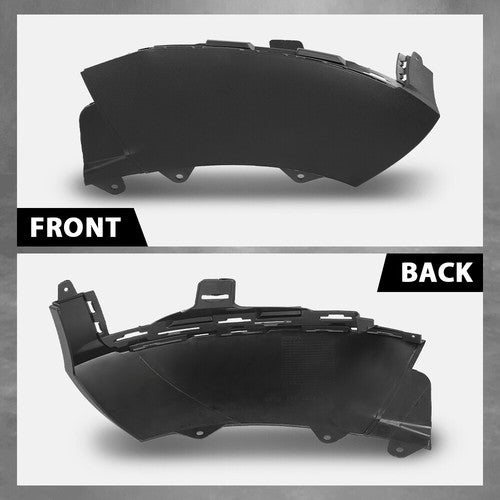 Solid Spare Front Bumper Left Lower Trim Fit For 16-22 Mercedes-Benz GLC X253 A2538857900