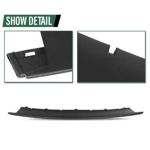 Solid Spare Fit For 02-09 Range Rover L322 Front Bumper Center Air Deflector Spoiler