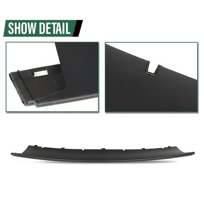 Solid Spare Fit For 02-09 Range Rover L322 Front Bumper Center Air Deflector Spoiler