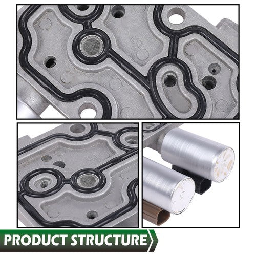 Solid Spare Transmission Dual Shift Linear Solenoid Fit For 2001-2005 Honda Civic 1.7L