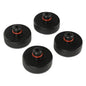 Solid Spare Fit For Tesla Model 3/Y/S/X 4pcs Rubber Jack Lift Pad Adapter Tool Black