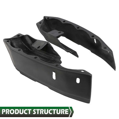 Solid Spare Front & Rear Bumper Fillers Fit For 80-92 Cadillac Deville Fleetwood Brougham