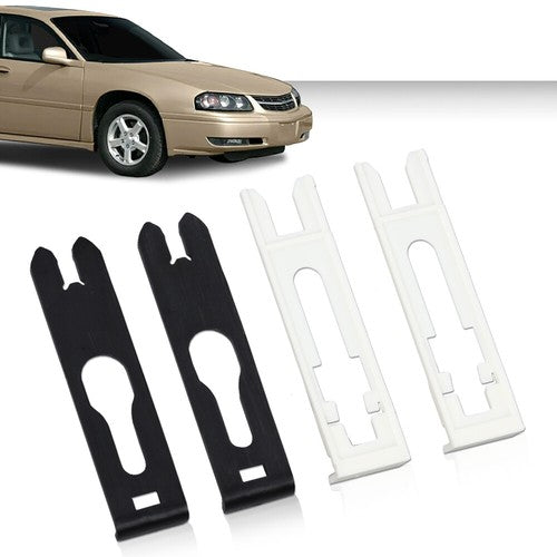 Solid Spare Fit For Buick Chevrolet GMC Oldsmobile Headlight Headlamp Retaining Clips 4pcs