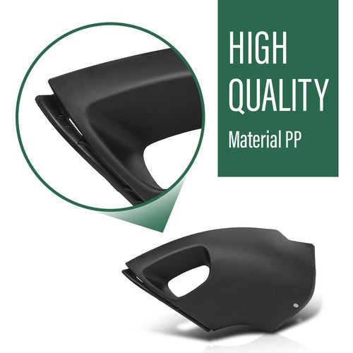 Solid Spare Front Left Side Lower Bumper Cover Fascia Fit For 2007-2014 Volvo XC90 VO1016102