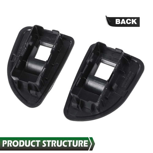 Solid Spare Rear Window Switch Bezel Fit For 09-13 Chevy Silverado GMC Sierra Extended Cab