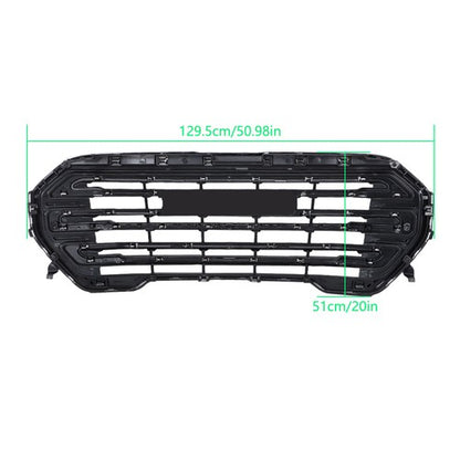 Solid Spare Plastic Chrome Front Upper Mesh Grille New For GMC Terrain SLE/SLT 2022 2023