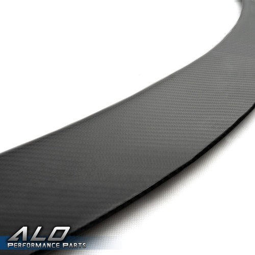 Solid Spare Rear Trunk Spoiler Wing Carbon Look Fit For 2015-2020 Benz W205 C-Class C63 AMG