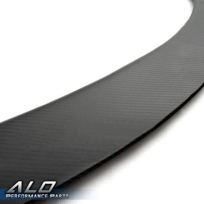 Solid Spare Rear Trunk Spoiler Wing Carbon Look Fit For 2015-2020 Benz W205 C-Class C63 AMG