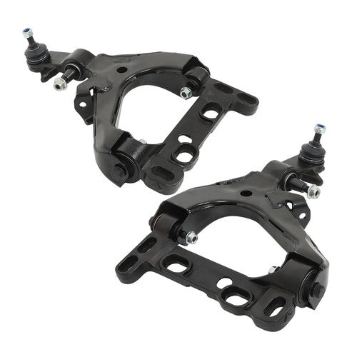 Solid Spare ES3675 ES3676 For Chevy Trailblazer 2002-03 12× Front Control Arm Suspension Kit