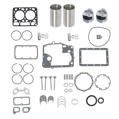 Solid Spare For Kubota Tractor Repair Parts Z600 ZB600 B4200 Engine Overhaul Rebuild Kit