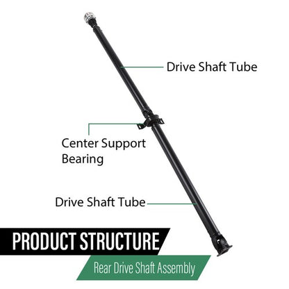 Solid Spare New Rear Prop Driveshaft Fit For 2007-2009 Chevy Equinox Pontiac Torrent 3.4L