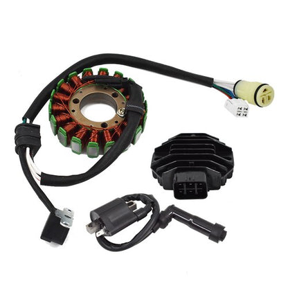 Solid Spare For Yamaha Raptor660 YFM660 2001-2005 Stator/ Regulator Rectifier/ Ignition Coil