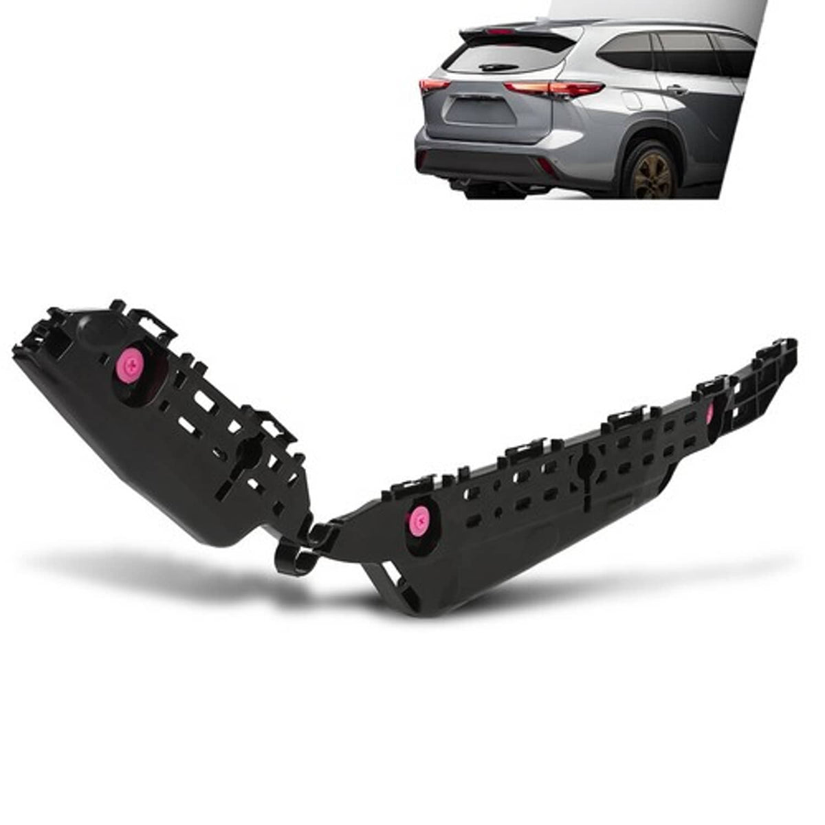 Solid Spare Raer Bumper Bracket Fit For 20-24 Toyota Highlander Right Side TO1143137