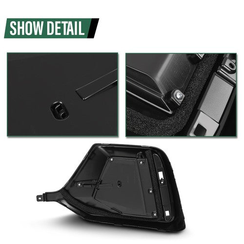 Solid Spare Bumper Trim Fit For 2020-2021 Honda Civic Rear Driver Side 71518TGGA50ZF