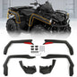 Solid Spare Front & Rear Mud Flaps Mud Guard Accessorries For Can-Am Outlander 450 500 L Max
