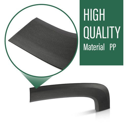 Solid Spare Fit For 2015-2023 Jeep Renegade Rear Left+Right Wheel Molding Fender Flare