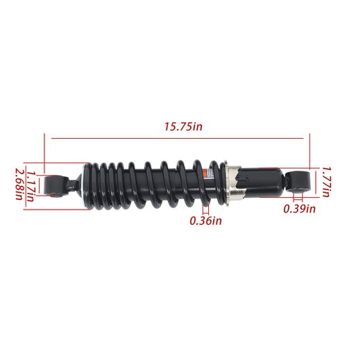 Solid Spare Rear Monotube Shocks 62100-31G00-019 For Suzuki King Quad 700 & 750 2005-2018