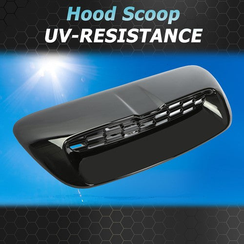 Solid Spare Black Painted For 07-14 Mini Cooper S R55 R56 R57 R58 Hood Air Intake Vent Scoop