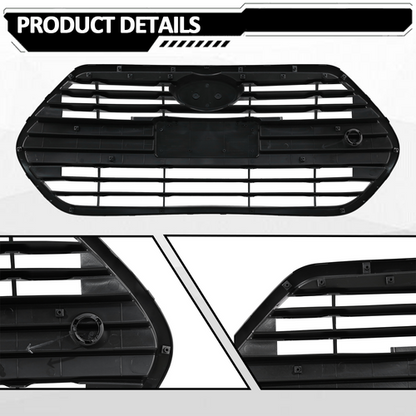 For 2013-2017 Hyundai Veloster Turbo Front Upper Grille Matte Black 865612V510