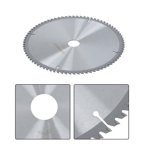 Solid Spare 10Inch 80 Tooth 30mm Arbor Carbide Saw Blade for Wood Aluminum with Nails New