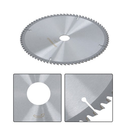 Solid Spare 10Inch 80 Tooth 30mm Arbor Carbide Saw Blade for Wood Aluminum with Nails New