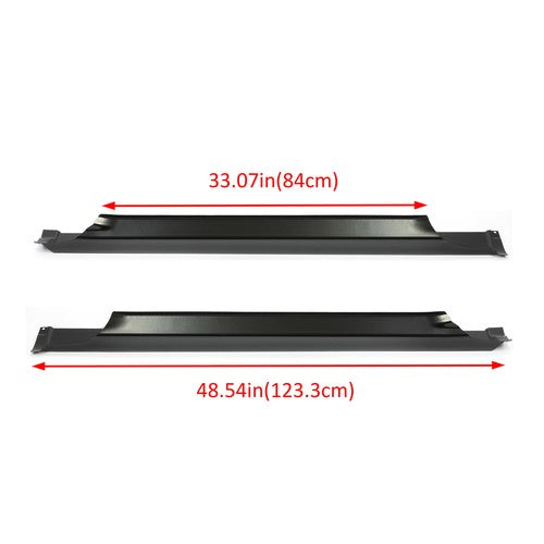 Solid Spare Rocker Panel Cab Corner Kit For 88-98 Chevy&GMC C/K 15 25 3500 2DR Extended Cab