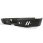 Solid Spare Fits 2015-2019 GMC Sierra 2500HD/3500HD Black Steel Rear Bumper with LED lights