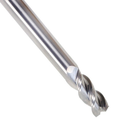 Solid Spare 3 Pcs 1/4" NEW Alu-Power 3 Flute Regular Carbide End Mill For Aluminum