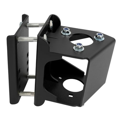 Solid Spare Trailer Tongue Jack Bolt-On Relocation for 3-Bolt/ A-Frame Tongue Jack Tailgate