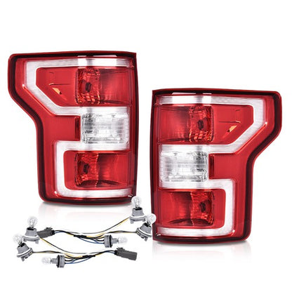 Solid Spare Fit For Ford F-150 Pickup 2018 2019 2020 Brake Tail Light Rear Lamp Left+Right