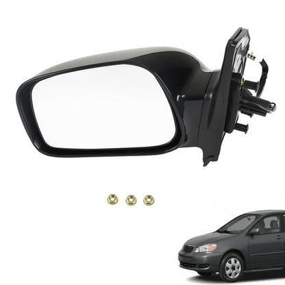 Solid Spare View Mirror TO1320179 For Toyota Corolla 03-08 Power Paintable Left Driver Side