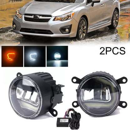 NEW For 2012-2014 Subaru Impreza Pair Front Bumper LED Fog Lights Driving Lamps