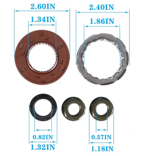 Solid Spare Wet Clutch Housing Primary Sheave Gasket Bearing For Yamaha Rhino 660 Grizzly