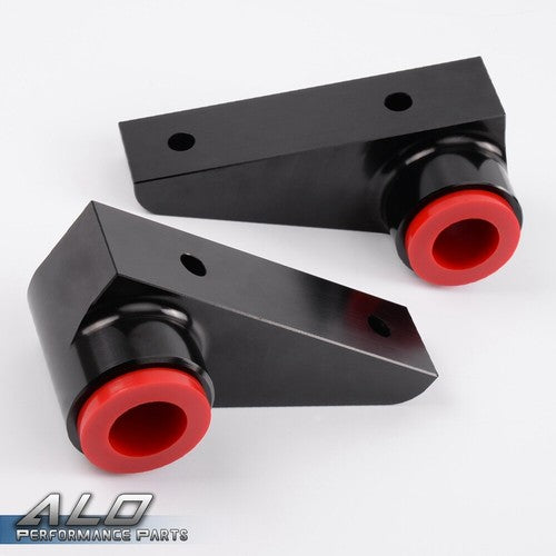 Solid Spare FIT FOR 2007-2017 JEEP WRANGLER JK SWAY BAR BRACKET CONTROL ARMS KIT BLACK & RED