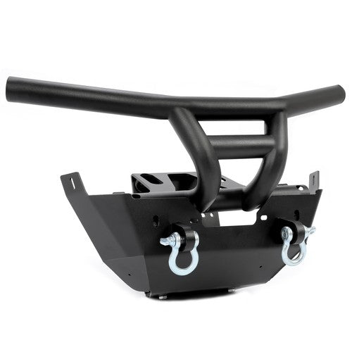 Solid Spare For Can-Am Maverick X3 17-23 Winch Ready Front Bumper W/ D-Rings Brush Guard