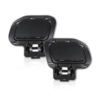 Solid Spare Headlight Washer Cover Fit For 12-19 Land Rover Range Rover Evoque Left+Right