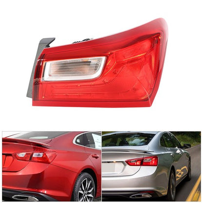 Solid Spare Tail Light Lamp Red Outer Replace Passenger RH Side For 2016-2021 Chevy Malibu