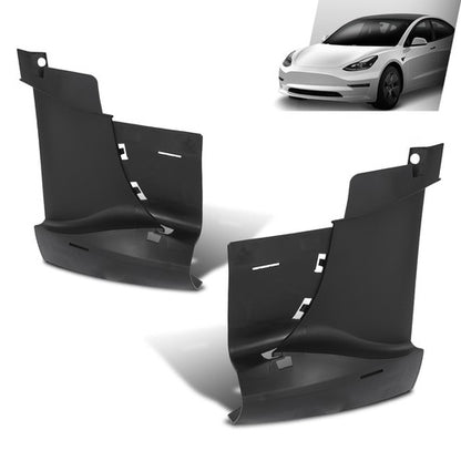 Solid Spare Bumper Wheelhouse Liner Bracket Front Left+Right Fit For 17-23 Tesla Model 3
