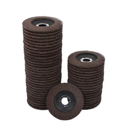 Solid Spare 4.5" × 7/8" 40 Grit Flap Disc Grinder Sanding Grinding Wheels 50 PCS
