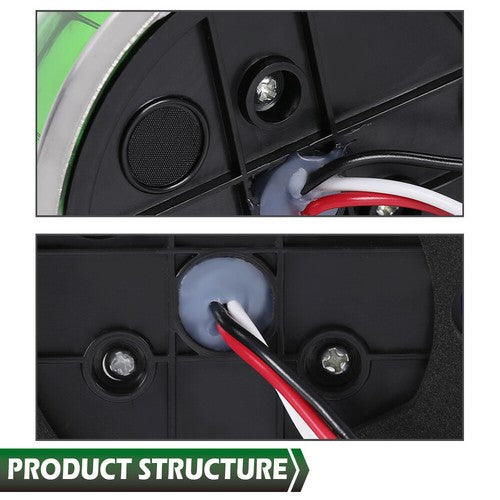 Solid Spare New Green Lens White LED Watermelon (19 LED) Marker/Turn Signal Light Universal