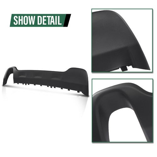 Solid Spare Rear Bumper Face Bar Trim Molding Step Pad For 14-2018 Jeep Cherokee 68210025AA