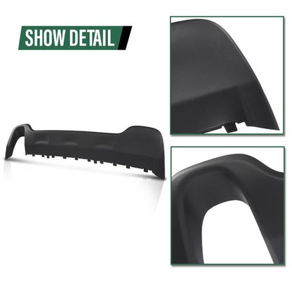Solid Spare Rear Bumper Face Bar Trim Molding Step Pad For 14-2018 Jeep Cherokee 68210025AA