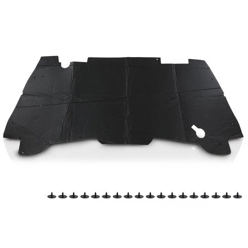 Solid Spare Fit For 94-01 Dodge Ram 1500 2500 3500 Hood Insulation Pad Heat Blanket & Clips