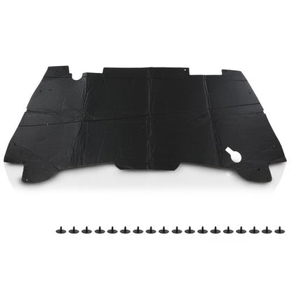 Solid Spare Fit For 94-01 Dodge Ram 1500 2500 3500 Hood Insulation Pad Heat Blanket & Clips