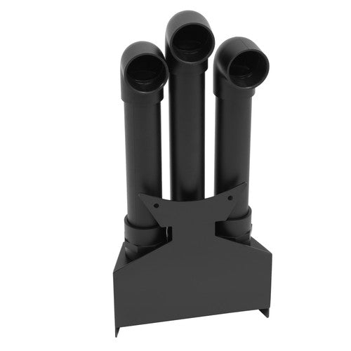 Solid Spare SNORKEL KIT For Kawasaki Teryx 750 2 Seater 2008 Black Plastic High Quality