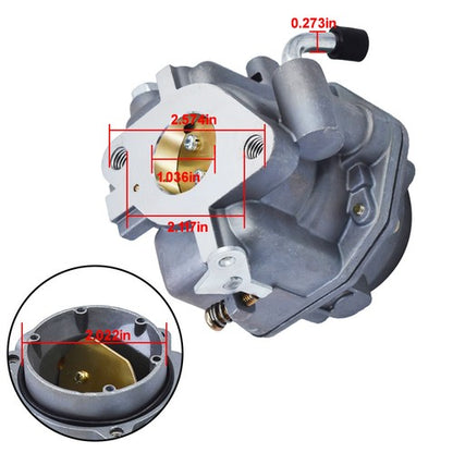 Solid Spare Fit For John Deere 316 317 318 P218G B43G Onan Carburetor MIA10343 MIU10633 Carb