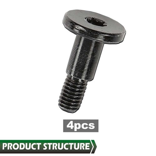 Solid Spare Fit For Ford F150 F250 F350 F450 Super Duty Tailgate Cover Cap Screws Bolts